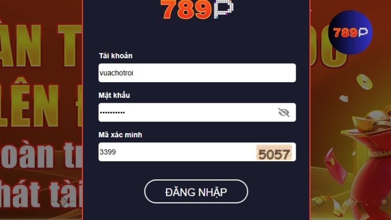 Cách đăng nhập 789P chi tiết cho tân thủ