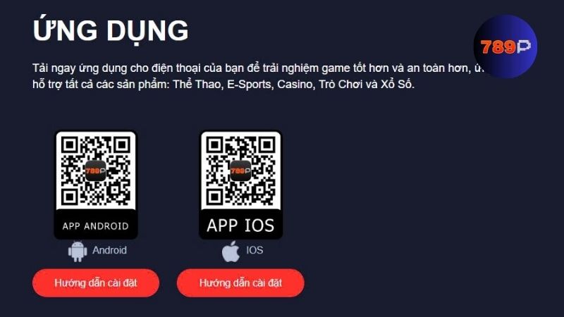 Cách tải app 789P cho Android và iOS chi tiết