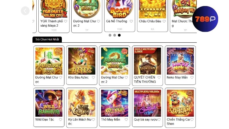 Nên trải nghiệm các trò chơi nào khi đăng nhập 789P thành công?