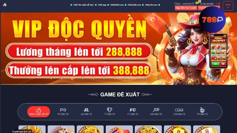 Thông tin đầy đủ về nhà cái 789P